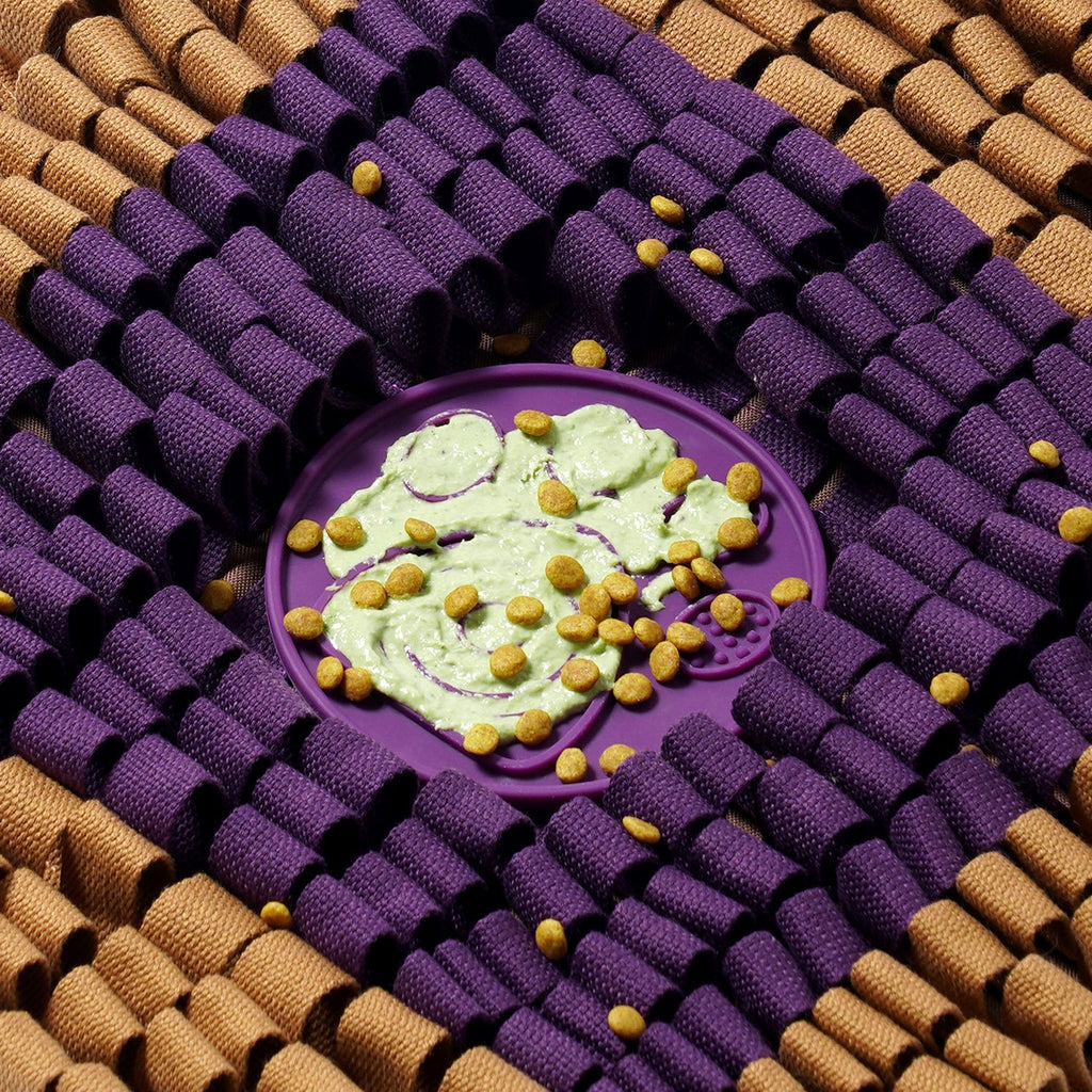 Freezable Dog Lick Mat — Slow Feeder for Calm, Cool Enrichment