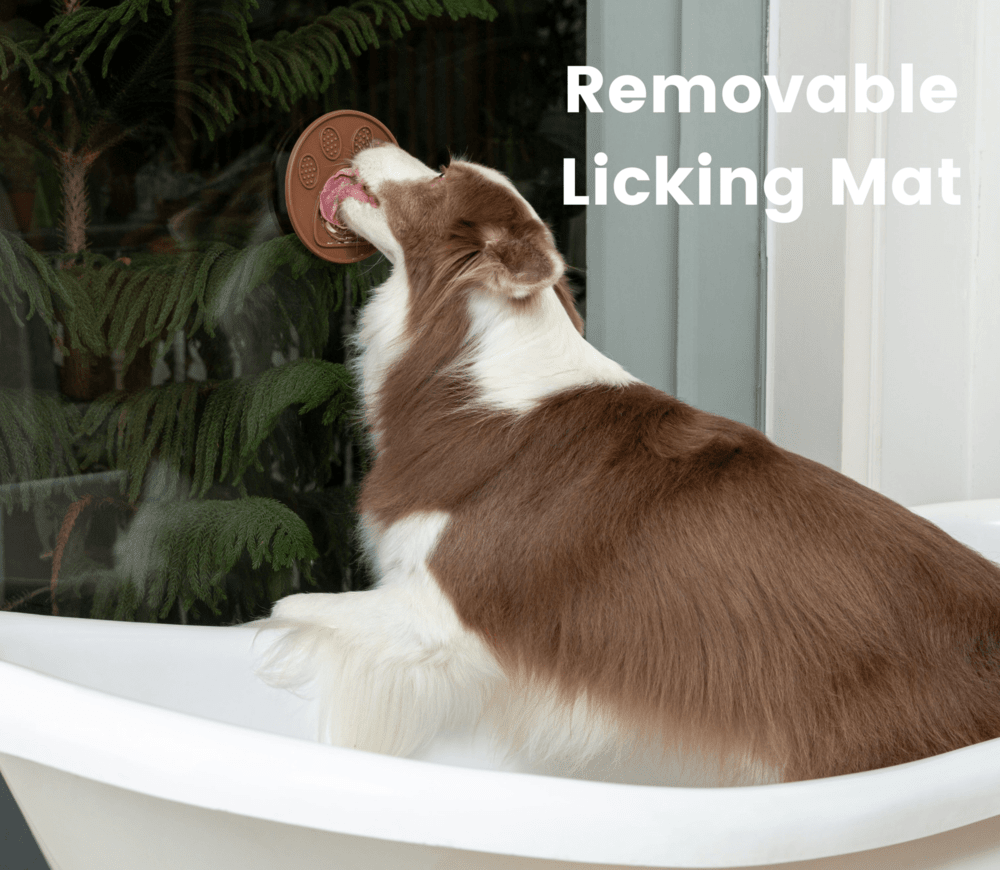 Freezable Dog Lick Mat — Slow Feeder for Calm, Cool Enrichment