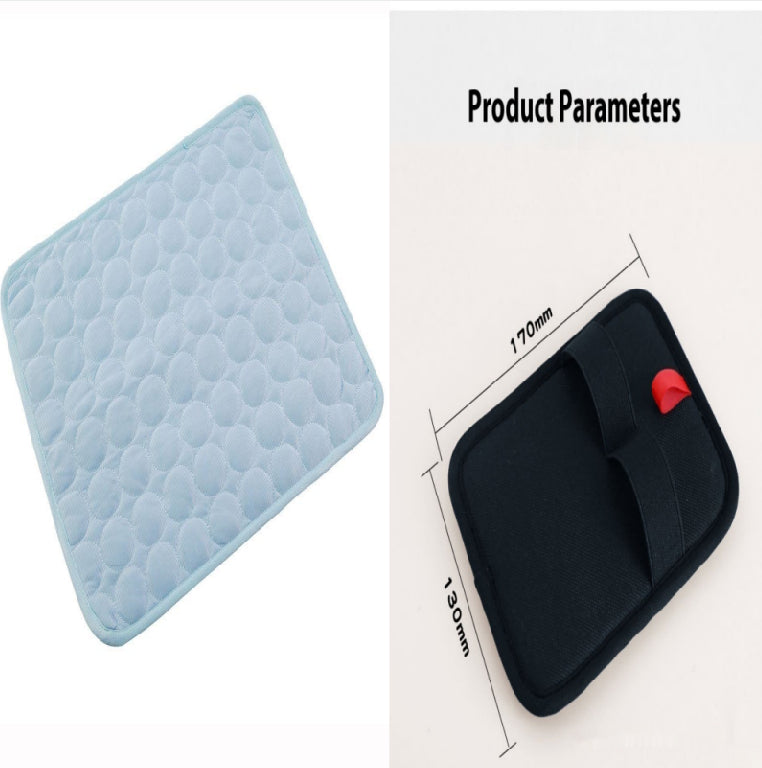 Ice Silk Dog Cooling Mat — Self-Cooling, No Water or Refrigeration