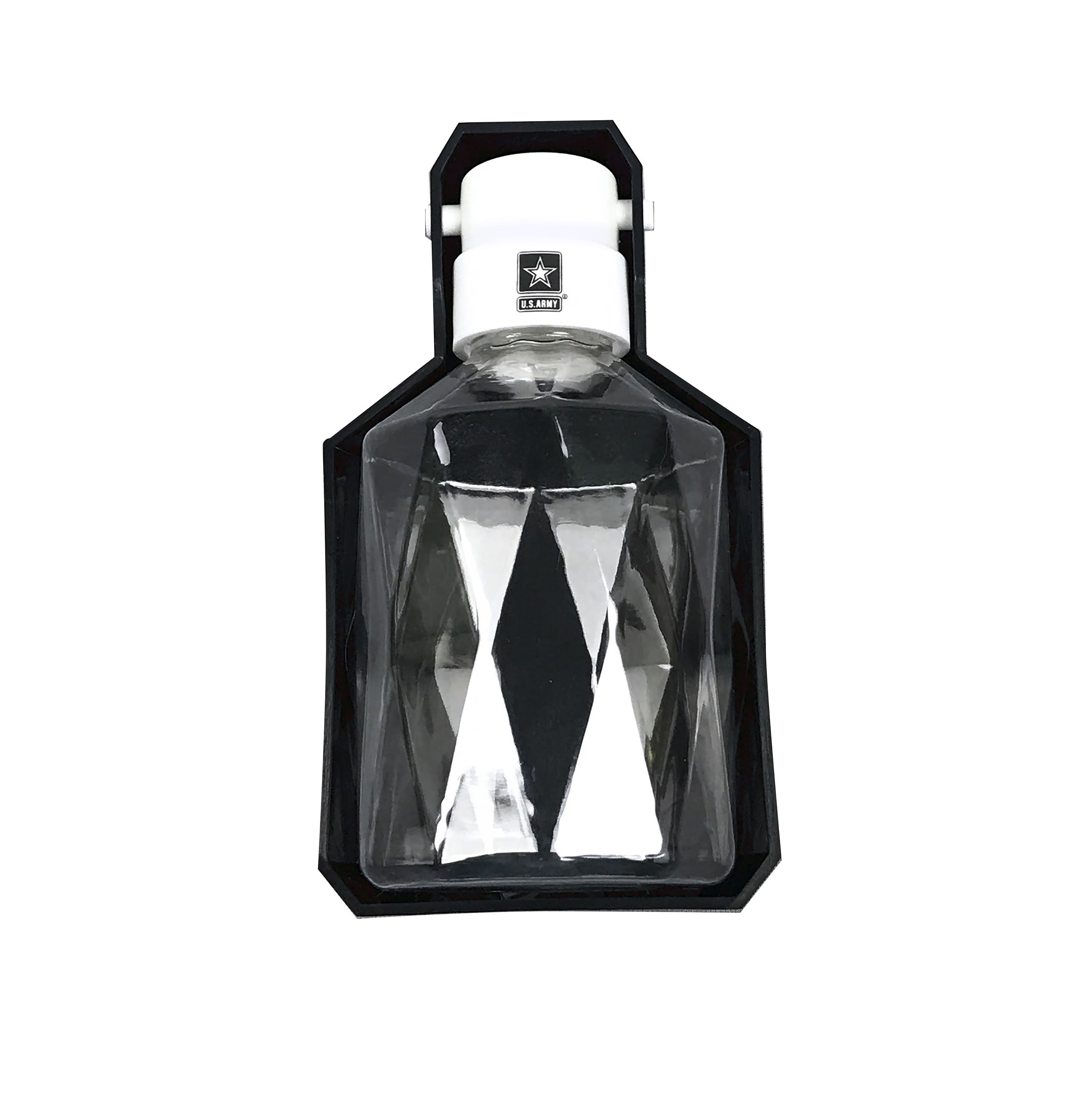 US Army Dog Water Bottle — Travel Hydration with Built-In Bowl