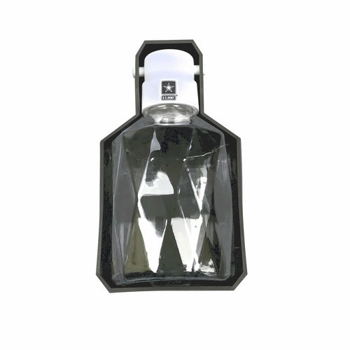 US Army Dog Water Bottle — Travel Hydration with Built-In Bowl